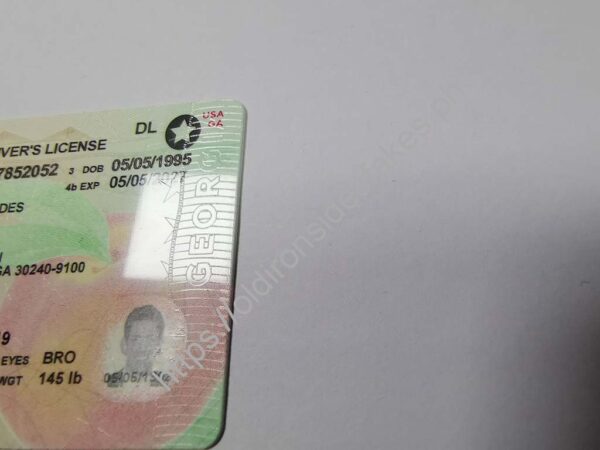 Georgia Driver License(New GA O21) - Image 2