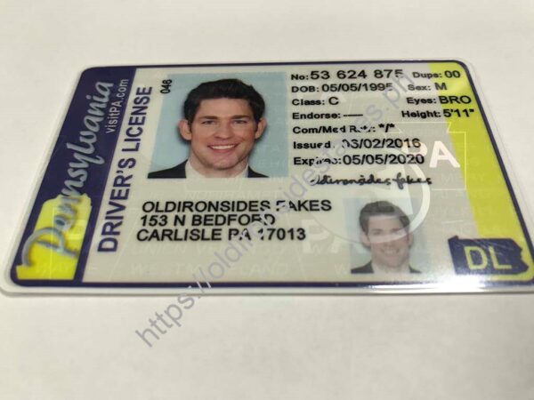 Pennsylvania Driver License(Old PA) - Image 3