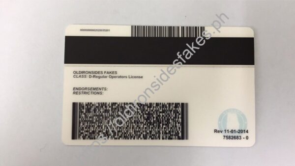 Alabama Driver License(AL) - Image 3
