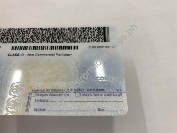 Wisconsin Driver License(WI) - Image 2