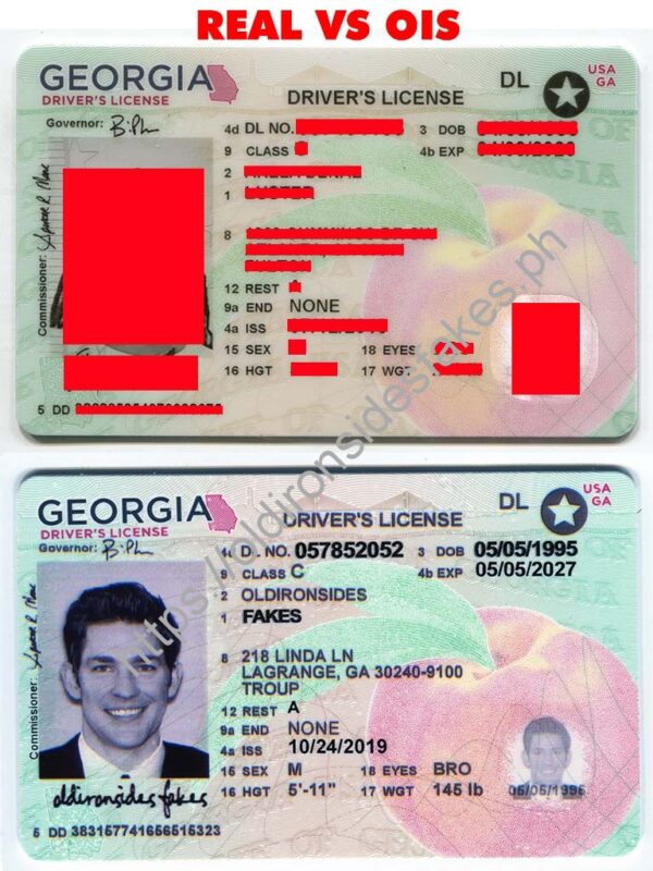 Georgia Driver License(New GA O21)