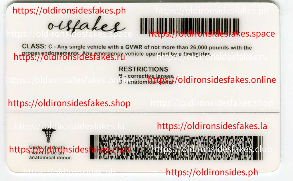 Oregon Driver License(Old OR) - Image 2