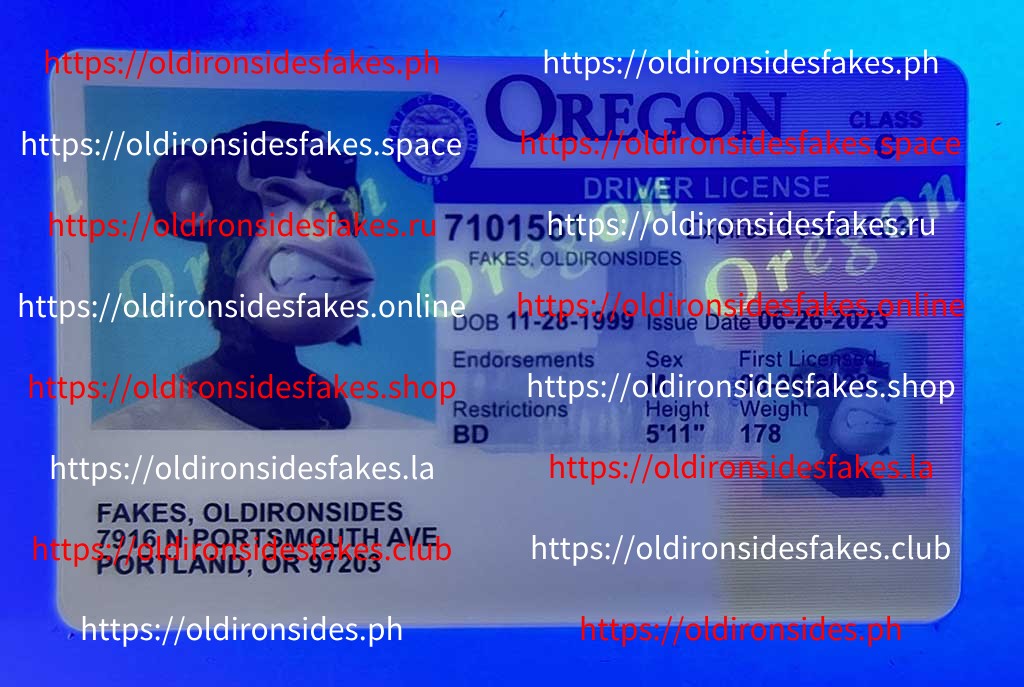 Oregon Driver License(Old OR) - Image 3