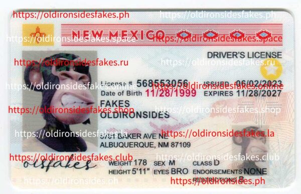 New Mexico Driver License(NM)