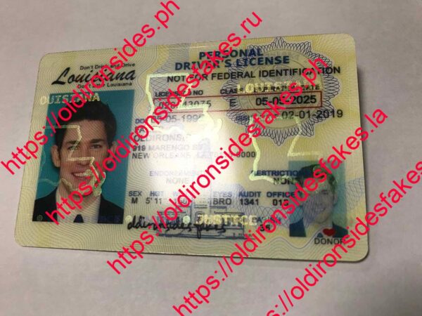 Louisiana Driver License(LA) - Image 5